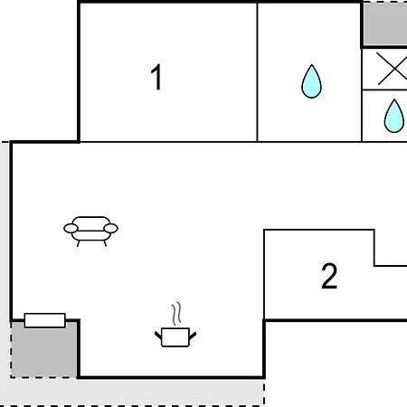 Amazing In With Kitchen Σπίτι διακοπών